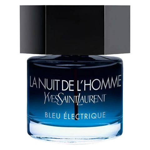 La Nuit de L'Homme Bleu Électrique Intense