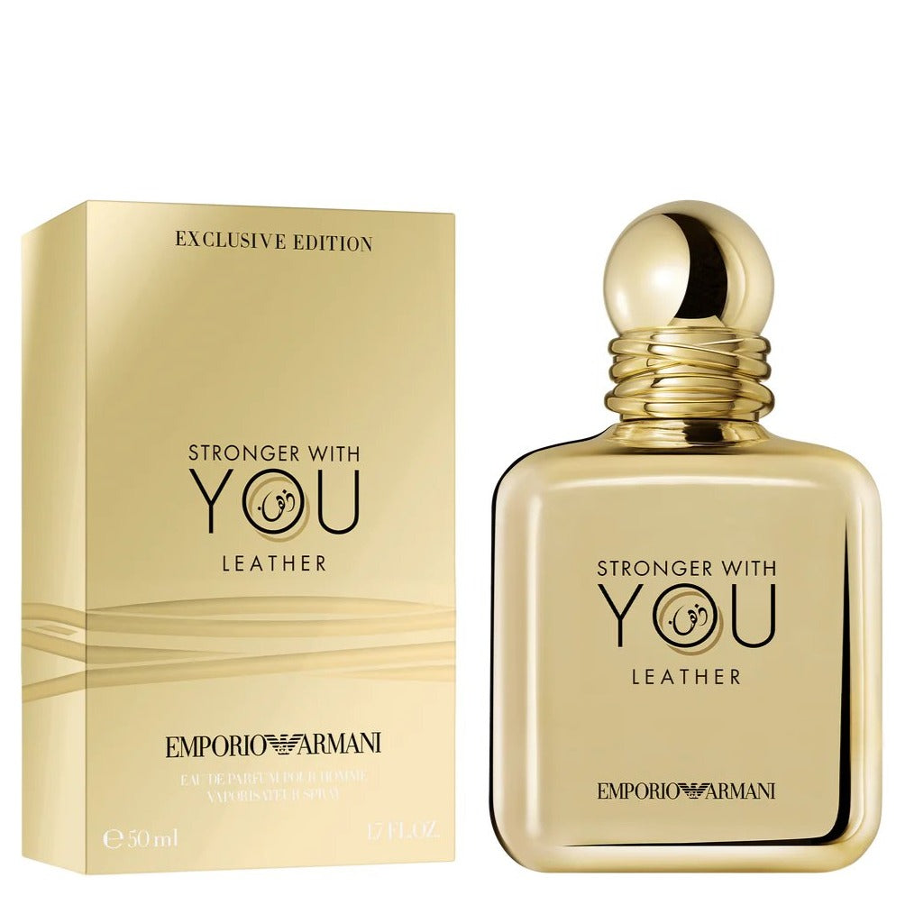 Emporio Armani Stronger With You Leather Pour Homme